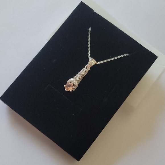 925 Sterling Silver Turkish Zultanite Wedding Necklace Jewelry for Women,NEW, - Picture 4 of 9